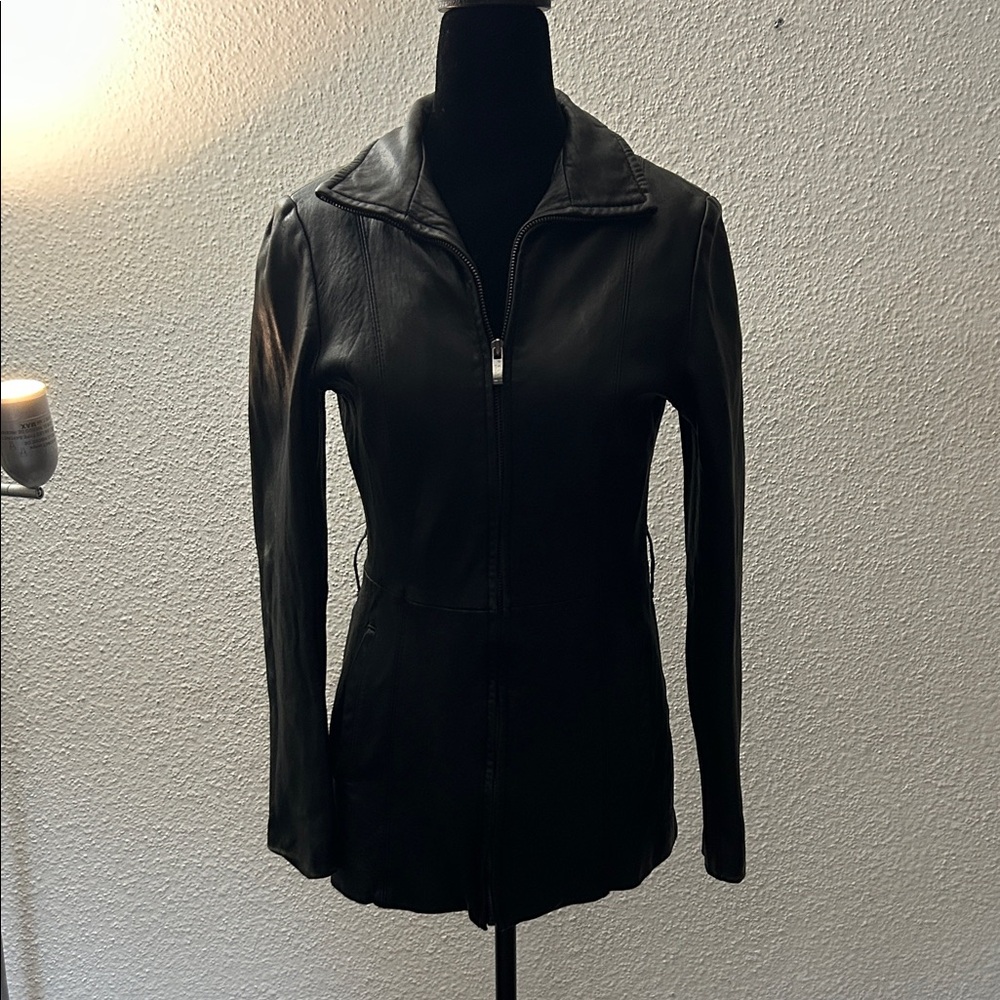 Pelle Studio Women's Black Leather Jacket